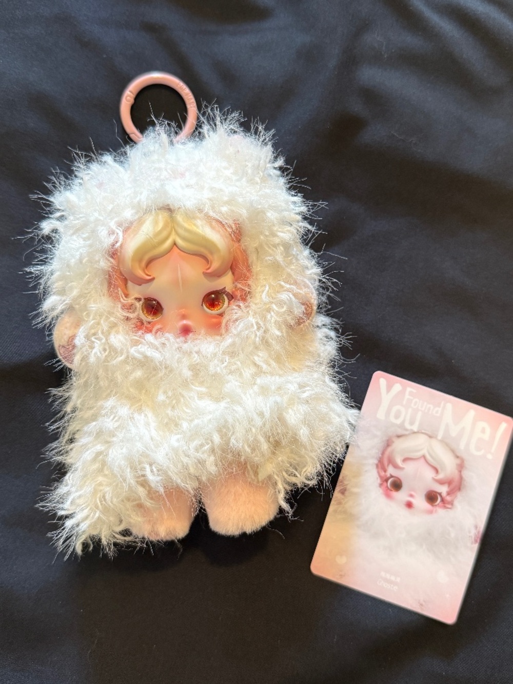 Skullpanda Ghostie purse charm